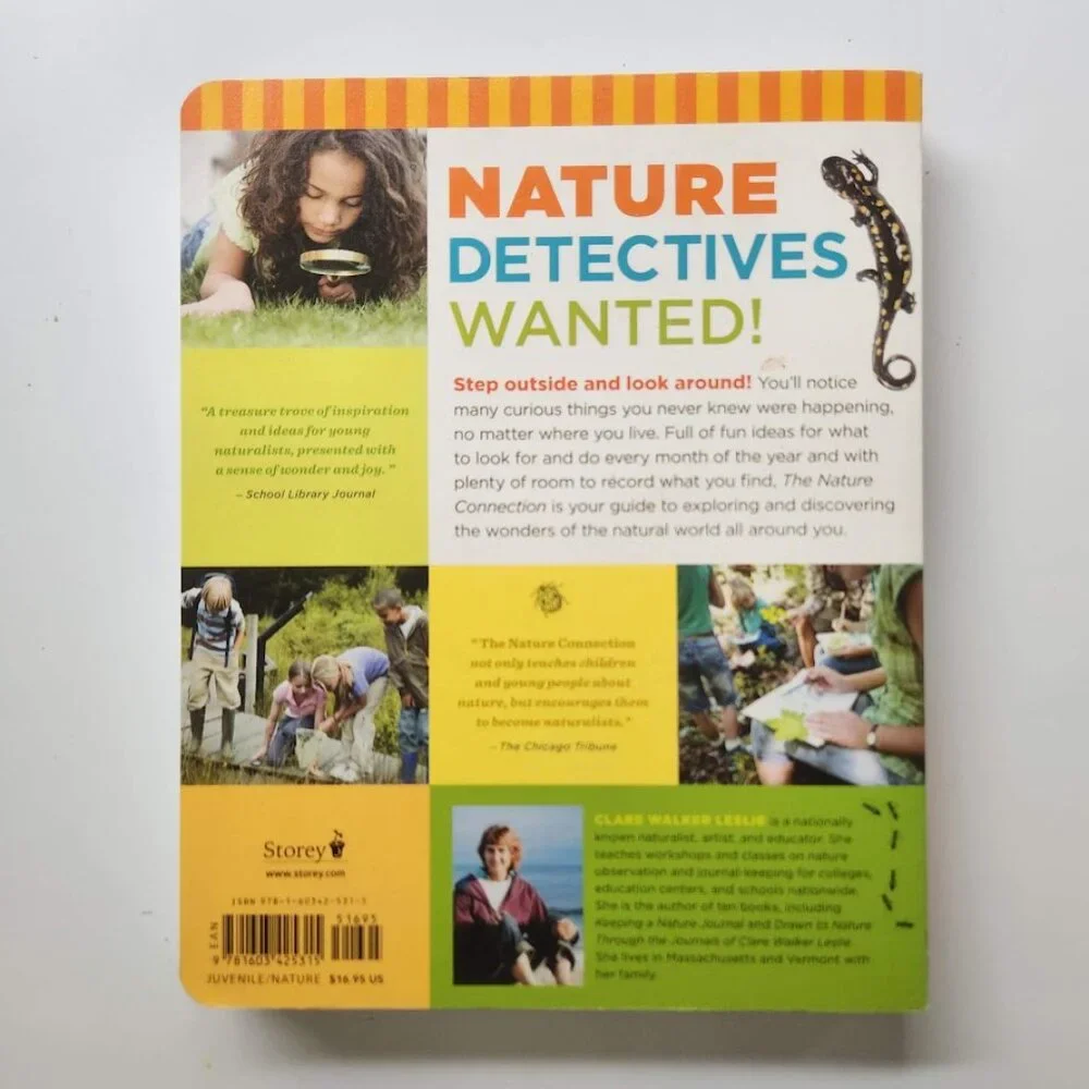 The Nature Connection Outdoor Workbook for Kids, Families, and Classrooms Clare
